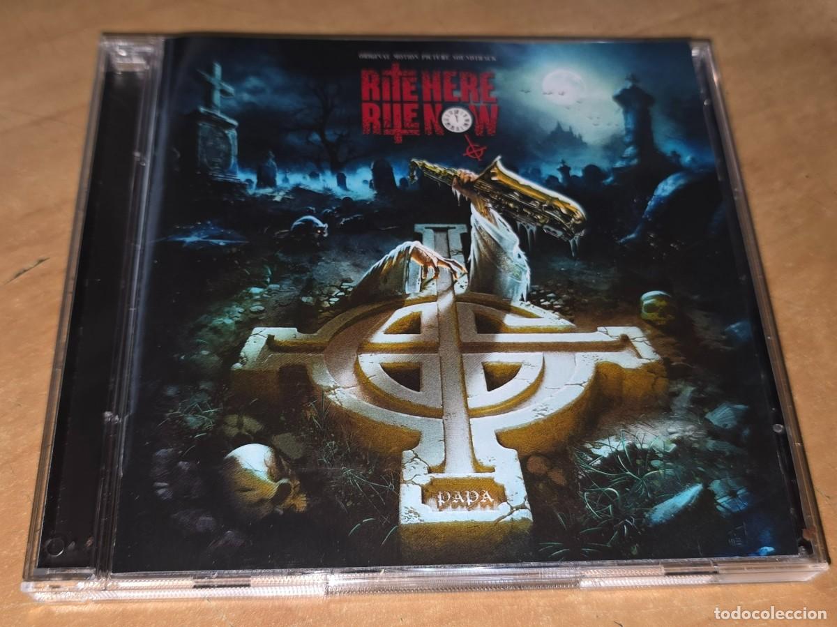 CDs de m&uacute;sica: GHOST 2 CD Rite Here Rite Now 2024*COMO NUEVO* * Iron Maiden-Alice cooper-Motley crue-King Diamond