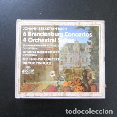 CDs de m&uacute;sica: 6 Brandenburg Concertos / 4 Orchestral Suites- 0028942349223