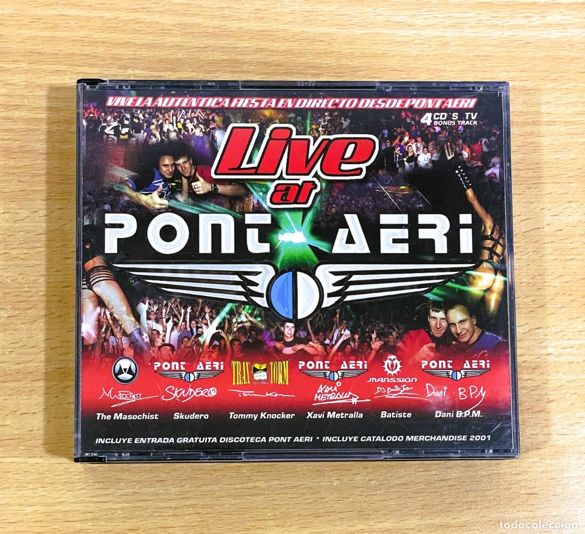 CDs de m&uacute;sica: PACK CD 4 DISCOS LIVE AT PONT AERI (2001) - SKUDERO, XAVI METRALLA...