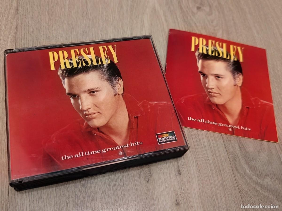CDs de m&uacute;sica: ELVIS PRESLEY - THE ALL TIME GREATEST HITS ..2 CD&acute;S RCA - CAJA-DOBLE - 1987 - 45 TEMAS . DIGITALY -