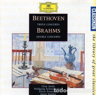 CDs de m&uacute;sica: Beethoven: Triple Concerto / Brahms: Double Concerto- 0028944984729