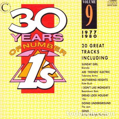 CDs de m&uacute;sica: 30 Years Of Number Ones, Vol. 9 (1977-1980)- 5015773911076