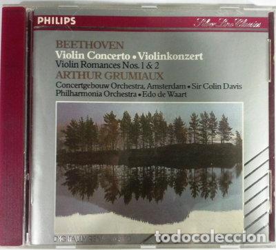 CDs de m&uacute;sica: Beethoven: Violin Concerto & Romances- 0028942034822
