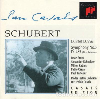 CDs de m&uacute;sica: Schubert: Quintet D. 956 / Symphony No. 5 D. 485- 5099705899229