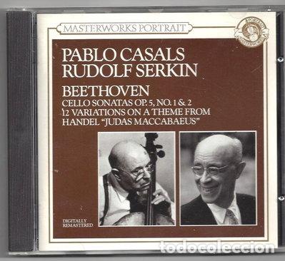 CDs de m&uacute;sica: Beethoven: Cello Sonatas Op. 5, Nos. 1 & 2; 12 Variations- 5099704672526