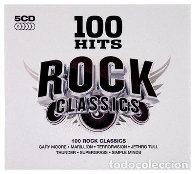 CDs de m&uacute;sica: 100 Hits Rock Classics- 0654378710322