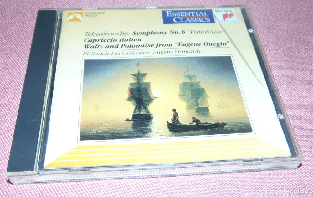 CDs de m&uacute;sica: TCHAIKOVSKY - SYMPHONY N&ordm;6 - CAPRICCIO ITALIEN - WALTZ AND POLONAISE FROM E.ONEGIN - ORMANDY - CD