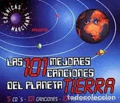 CDs de m&uacute;sica: Las 101 Mejores Canciones Del Planeta Tierra- 0095483796229