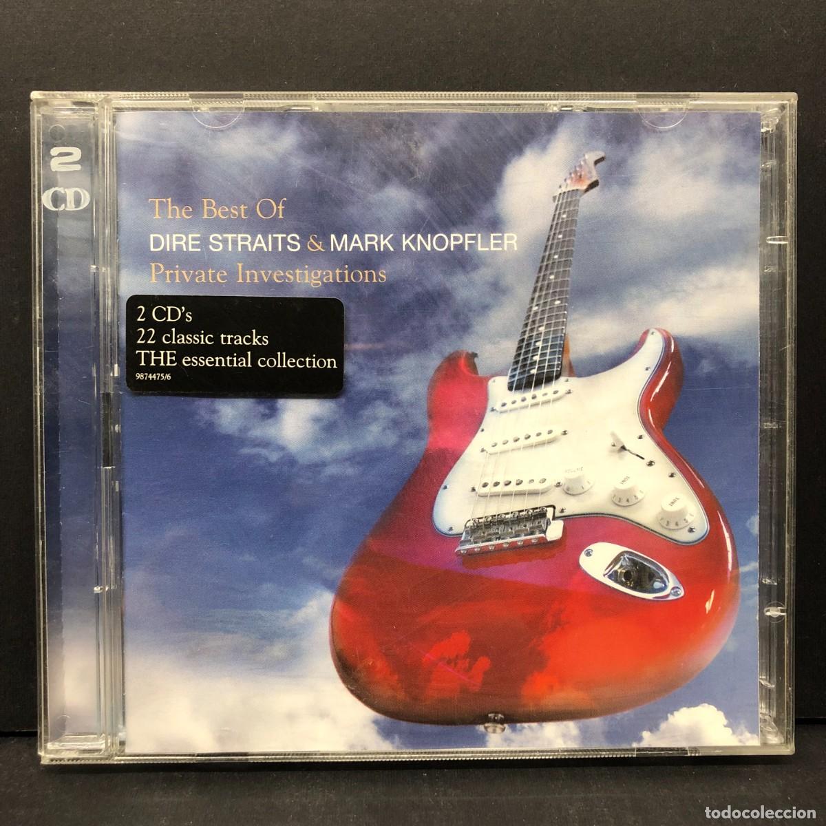 CDs de m&uacute;sica: THE BESTO OF DIRE STRAITS & MARK KNOPFLER - PRIVATE INVESTIGATIONS - 9874475 - 2 CD - MUSICA / 2829