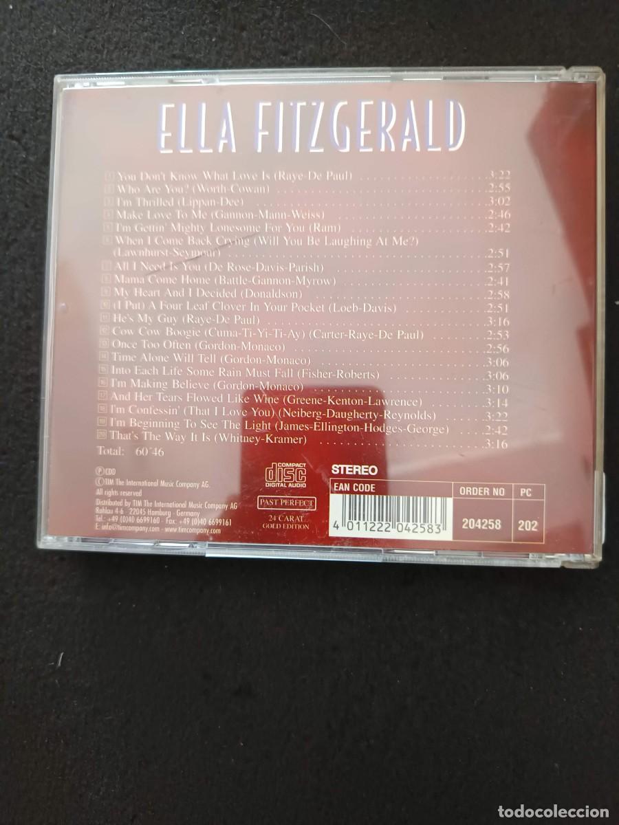 CDs de m&uacute;sica: ELLA FITZGERALD. TIME ALONE WILL TELL - Foto 2