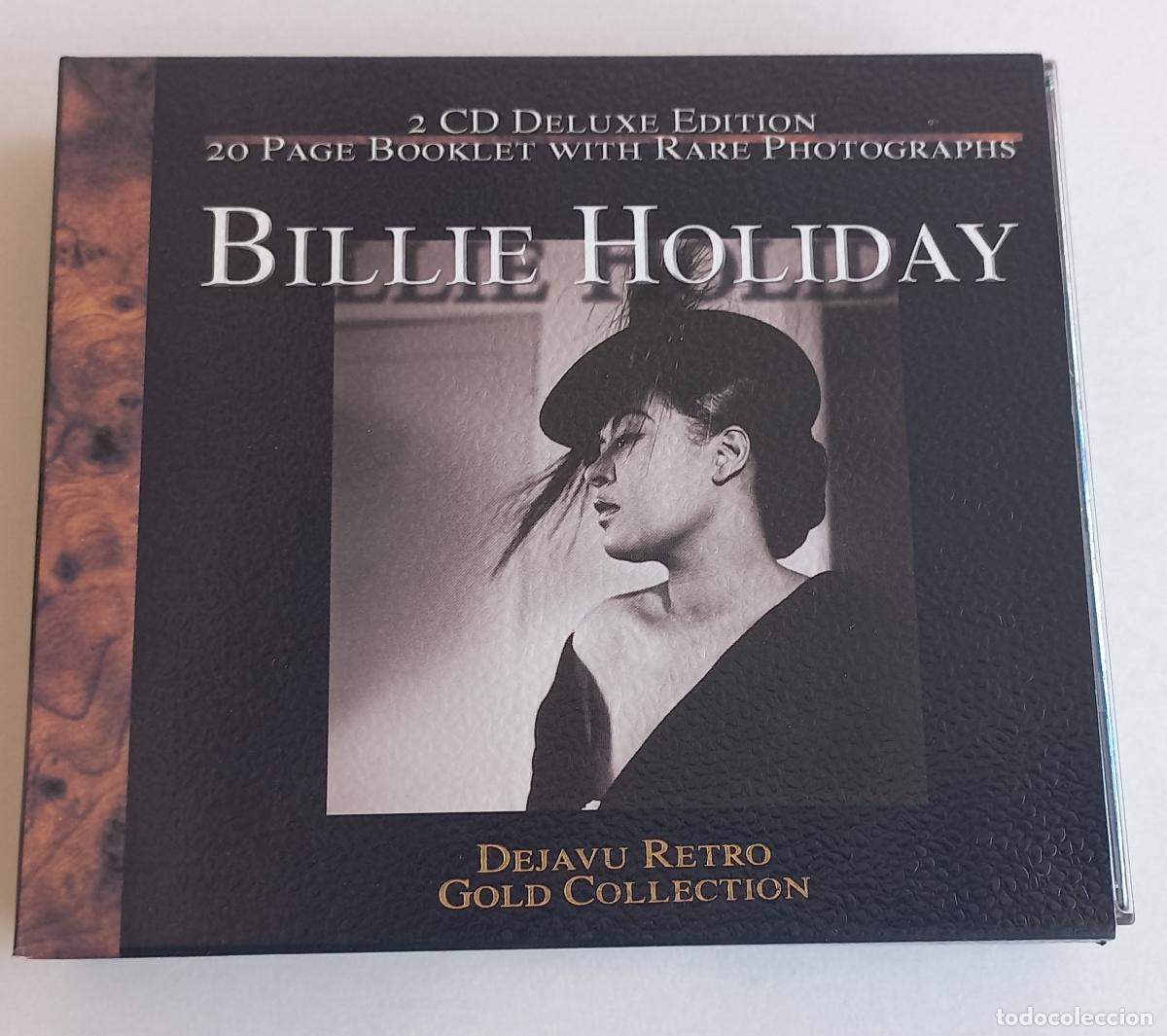 CDs de m&uacute;sica: Billie Holiday. The Gold Collection: 40 Classic Performances. 2 x CD Deluxe Edition. Dejavu Retro