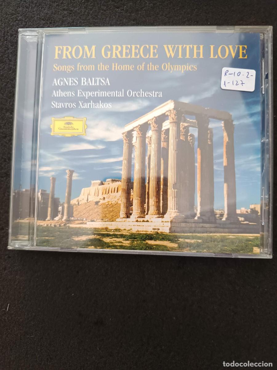 CDs de m&uacute;sica: AGNES BALTSA. FROM GREECE WITH LOVE. SONGS FROM THE HOME OF THE OLYMPICS. ATHENS EXPERIMENTAL ORCHES