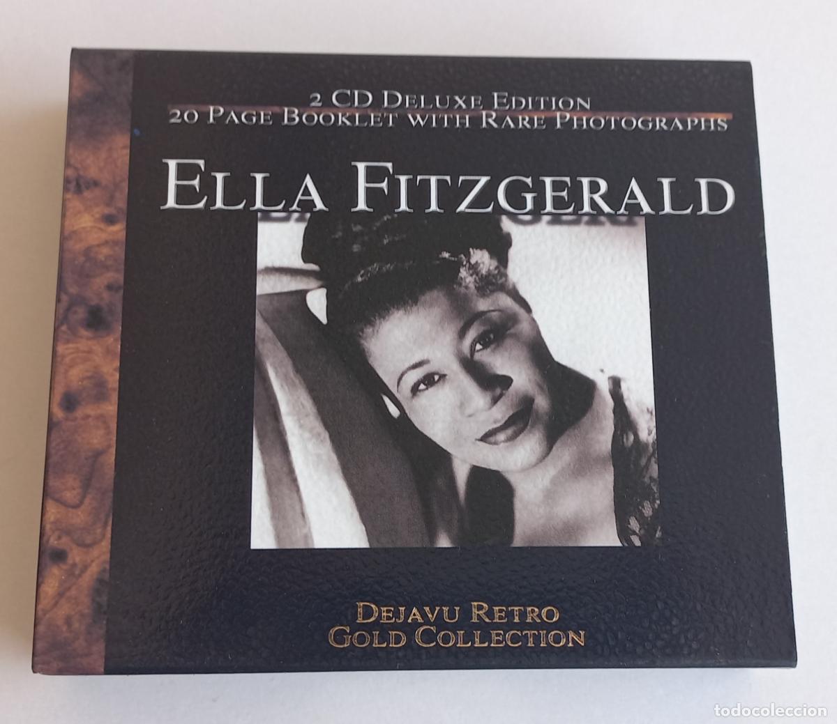Music CDs: Ella Fitzgerald. The Gold Collection: 40 Classic Performances. 2 x CD Deluxe Edition. Dejavu Retro