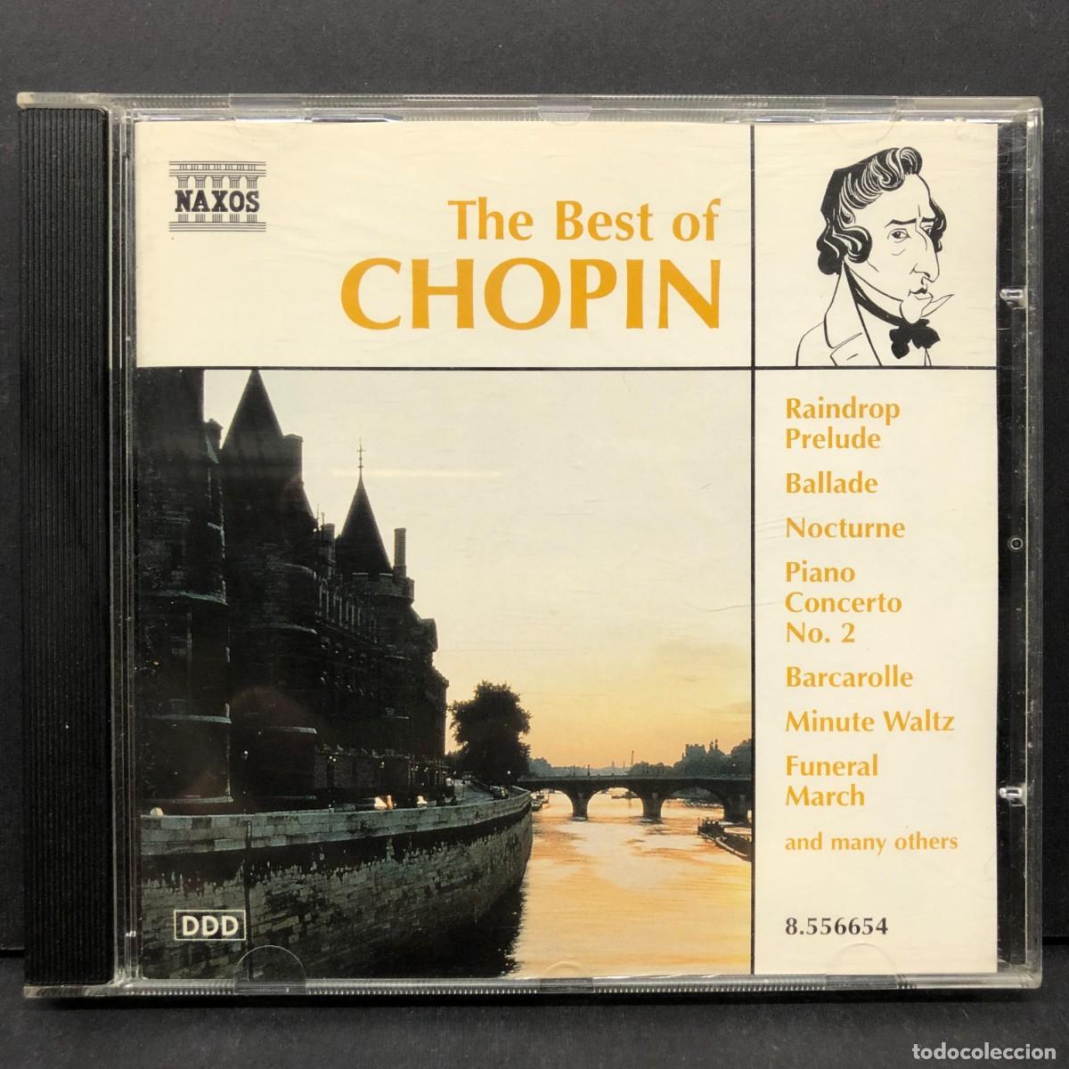 CDs de m&uacute;sica: THE BEST OF CHOPIN - RAINDROP PRELUDE, BALLADE... - 8.556654 - CD - MUSICA / 2882