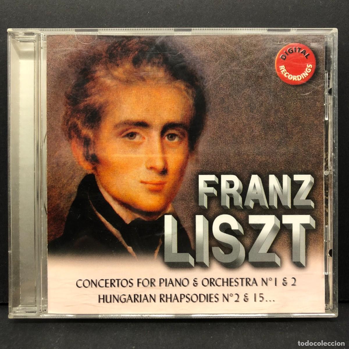 CDs de m&uacute;sica: FRANZ LISZT - CONCERTOS FOR PIANO & ORCHESTRA N&ordm; 1 & 2 - 200 595 - CD - MUSICA / 2884