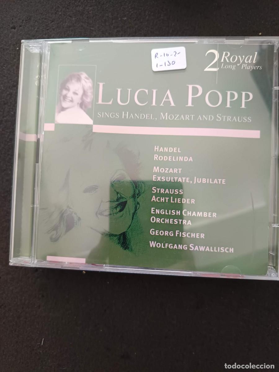 CDs de m&uacute;sica: 2 CD. LUCIA POPP SINGS H&Auml;NDEL, MOZART AND STRAUSS