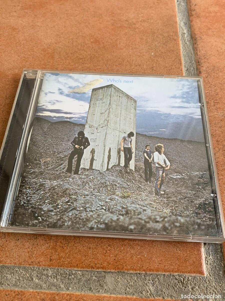 CDs de m&uacute;sica: CD. THE WHO. WHO&acute;S NEXT. INCLUYE LIBRILLO. BUENA CONSERV. PEDIDO MINIMO 10 EUROS.