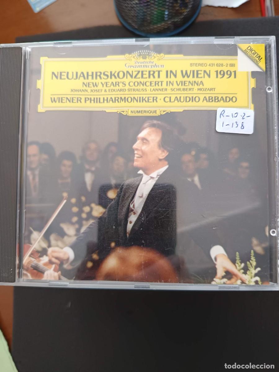 CDs de m&uacute;sica: NUEJAHRSKONZERT IN WIEN 1991. DIR: CLAUDIO ABBADO. WIENER PHILHARMONIKER