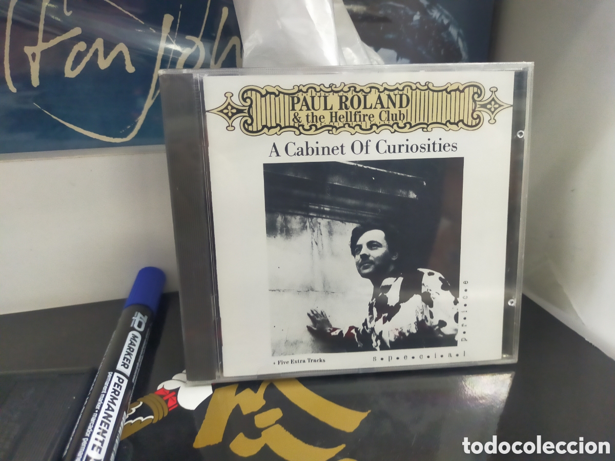CDs de m&uacute;sica: Paul Ronald CD a cabinet of curiosities Francia precintado