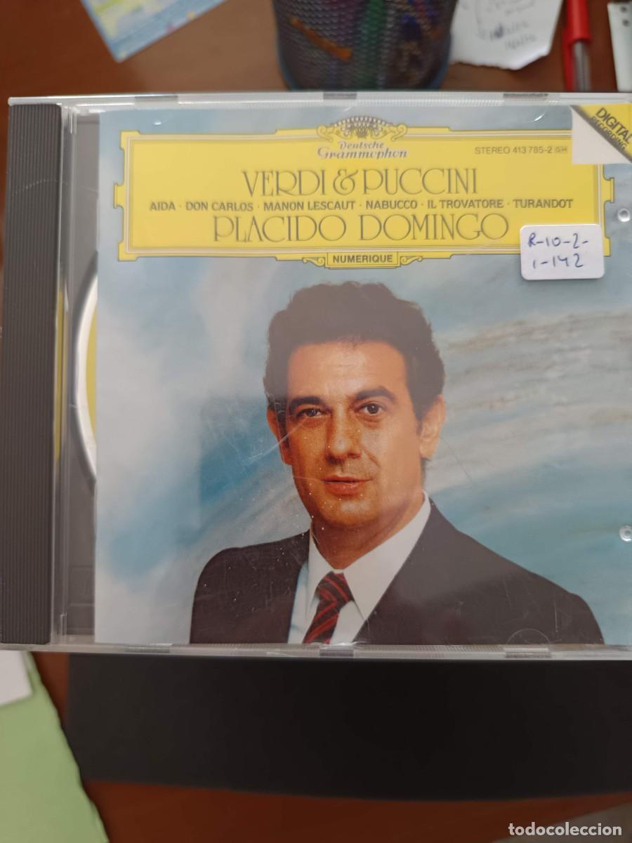 CDs de m&uacute;sica: PL&Aacute;CIDO DOMINGO. VERDI & PUCCINI: AIDA, DON CARLOS, MANON LESCAUT, NABUCCO, IL TROVATORE, TURANDOT