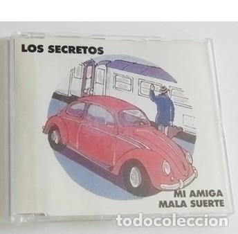 CDs de m&uacute;sica: LOS SECRETOS MI AMIGA MALA SUERTE CD PROMOCIONAL 1 TEMA GRUPO ESPA&Ntilde;OL DE M&Uacute;SICA POP URQUIJO A&Ntilde;OS 90