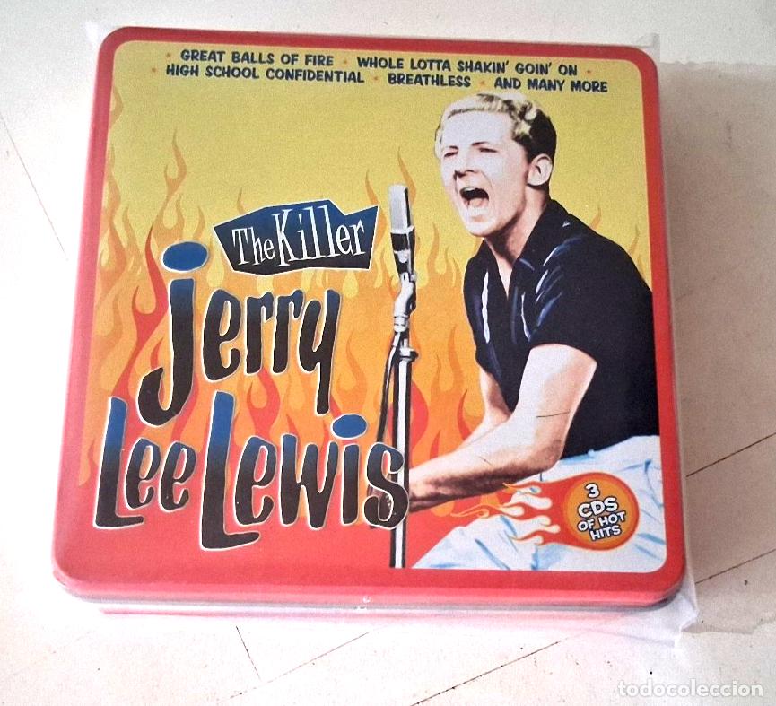 CDs de m&uacute;sica: JERRY LEE LEWIS &rdquo;THE KILLER&rdquo; 3CD 60 TRACKS CD BOX SET
