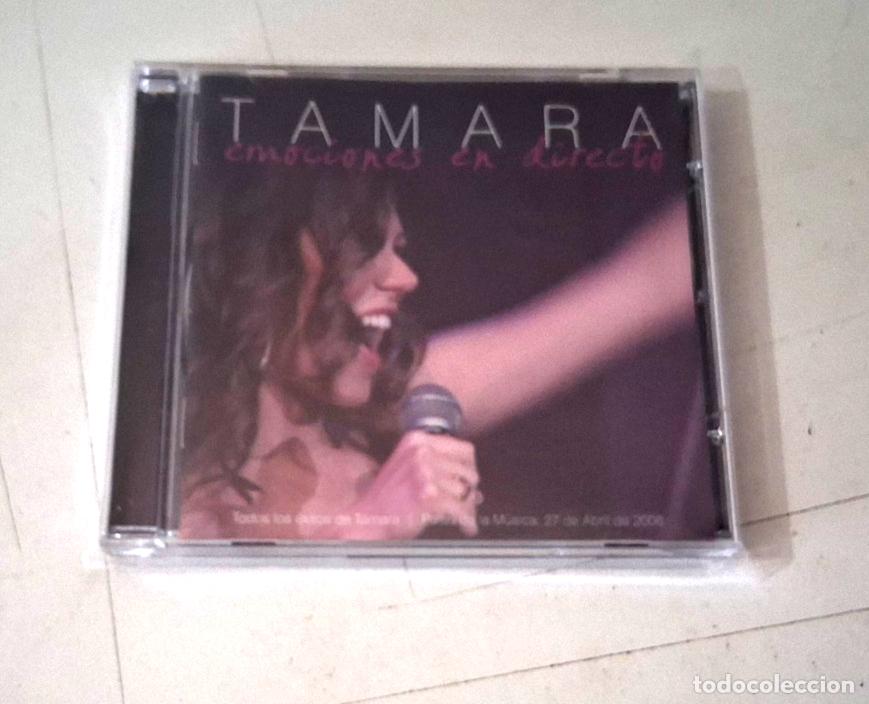 CDs de m&uacute;sica: TAMARA &rdquo;EMOCIONES EN DIRECTO&rdquo; CD 17 TRACKS COMO NUEVO TODOS LOS EXITOS PALAU MUS