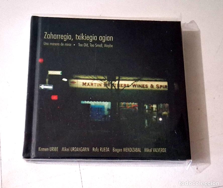 CDs de m&uacute;sica: KIRMEN URIBE MIKEL URDANGARIN &rdquo;ZAHARREGIA TXIKIEGIA AGIAN&rdquo; CD LIBRO 14 TRACKS