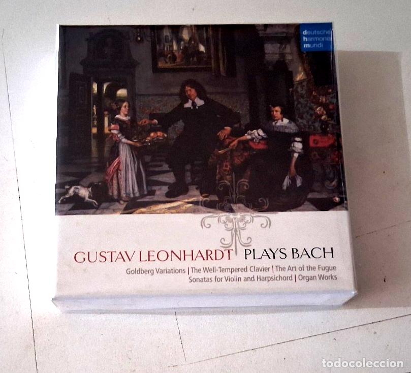 CDs de m&uacute;sica: GUSTAV LEONHARDT &rdquo;PLAYS BACH&rdquo; 10CD BOX SET CD SIGISWALD KUIJKEN