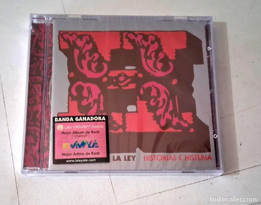 CDs de m&uacute;sica: LA LEY &rdquo;HISTORIAS E HISTERIA&rdquo; CD 16 TRACKS PRECINTADO SEALED