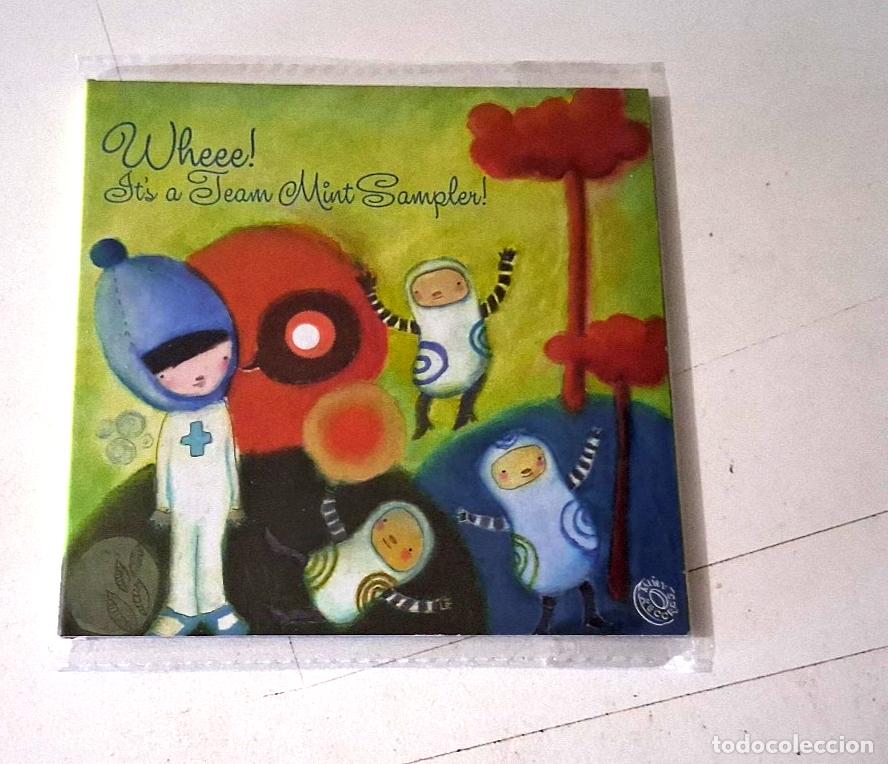CDs de m&uacute;sica: CD &rdquo;WHEEE ! IT'S A TEAM MINT SAMPLER ! &rdquo; CD 16 TRACKS DIGIPACK