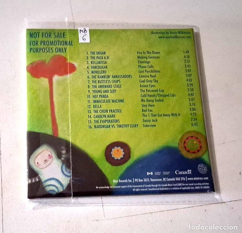 CDs de m&uacute;sica: CD &rdquo;WHEEE ! ITS A TEAM MINT SAMPLER ! &rdquo; CD 16 TRACKS DIGIPACK - Foto 2