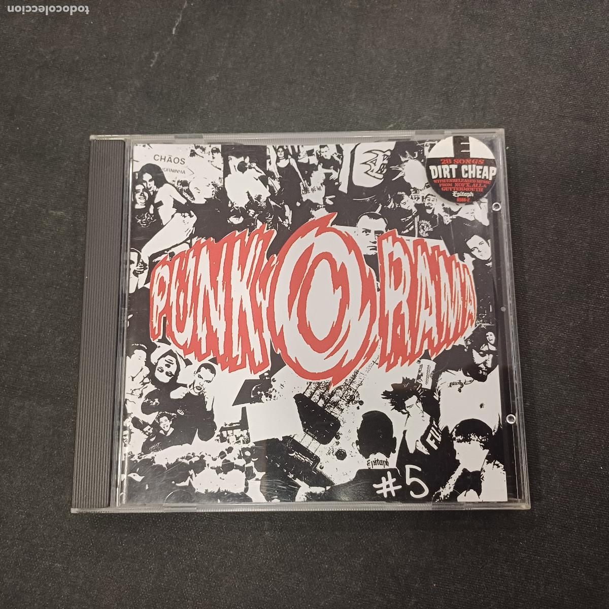 CDs de m&uacute;sica: PUNK-O RAMA/VOL 5/CD PUNK.