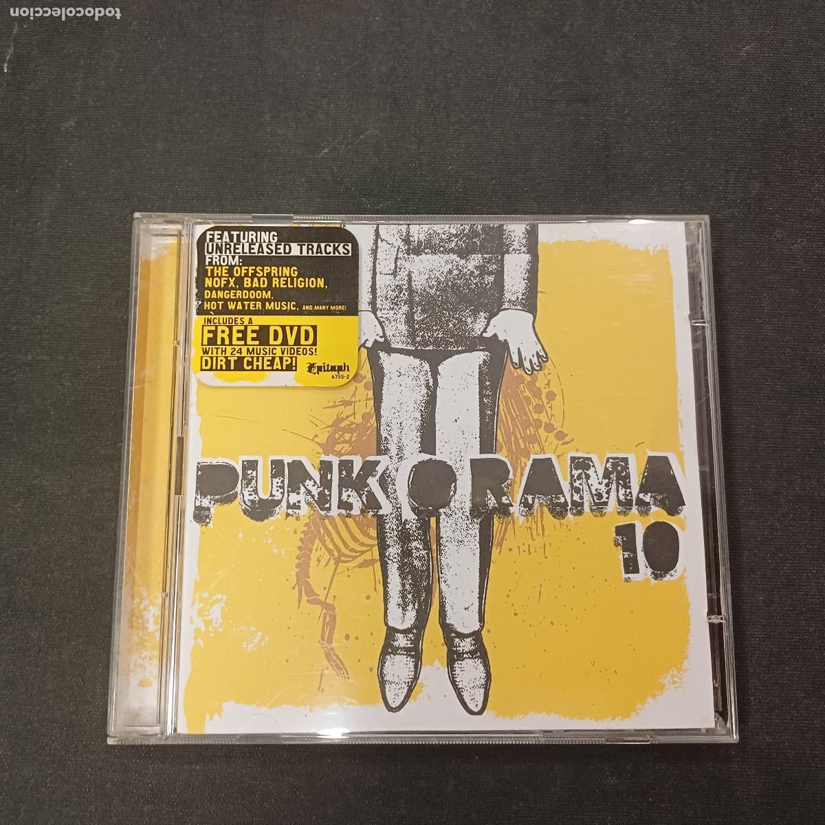 CDs de m&uacute;sica: PUNK-O RAMA/VOL 10/CD+DVD PUNK.