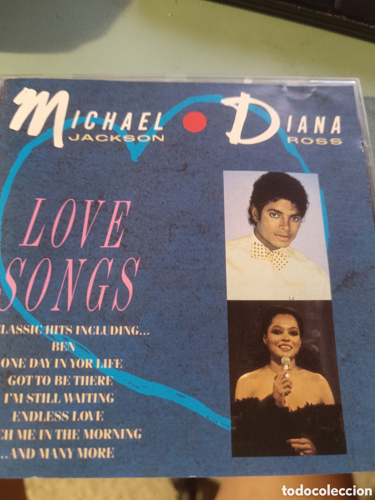 CDs de m&uacute;sica: Michael Jackson &bull; Diana Ross &ndash; Love Songs