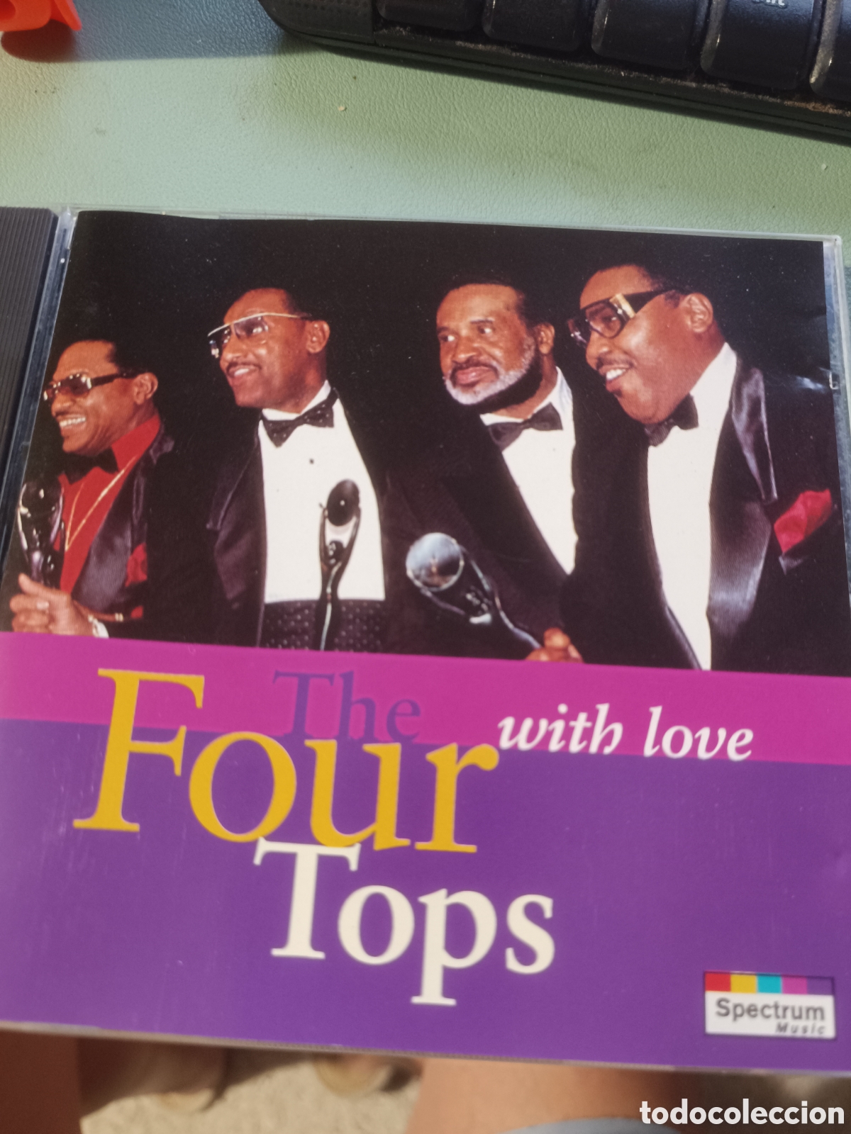 CDs de m&uacute;sica: The Four Tops &ndash; With Love