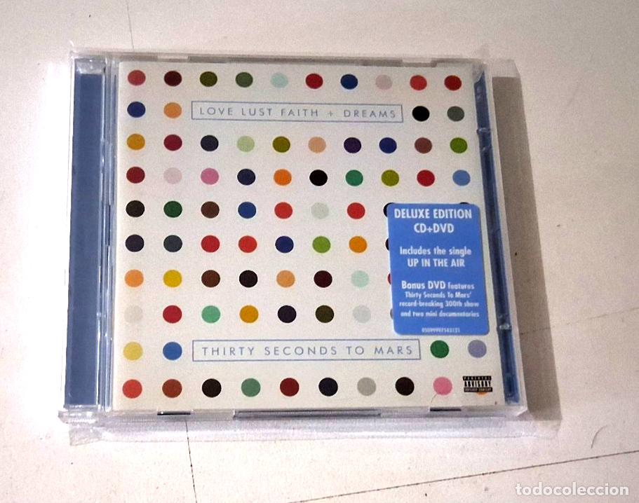 CDs de m&uacute;sica: THIRTY SECONDS TO MARS &rdquo;LOVE LUST FAITH + DREAMS&rdquo; CD +DVD LIMITED EDITION COMO N