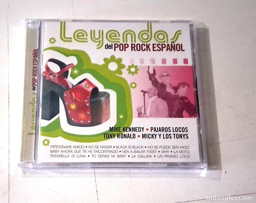 CDs de m&uacute;sica: CD &rdquo;LEYENDAS DEL POP ROCK ESPA&Ntilde;OL&rdquo; CD 12 TRACKS COMO NUEVO PAJAROS LOCOS MIKE KE