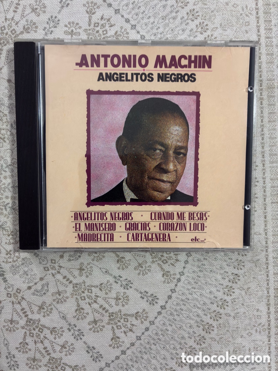 CDs de m&uacute;sica: CD. Antonio machin. Angelitos negros.