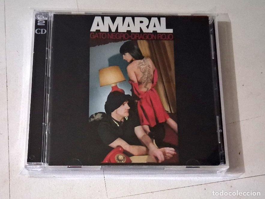 CDs de m&uacute;sica: AMARAL &rdquo;GATO NEGRO DRAGON ROJO&rdquo; 2CD 19 TRACKS COMO NUEVO CD