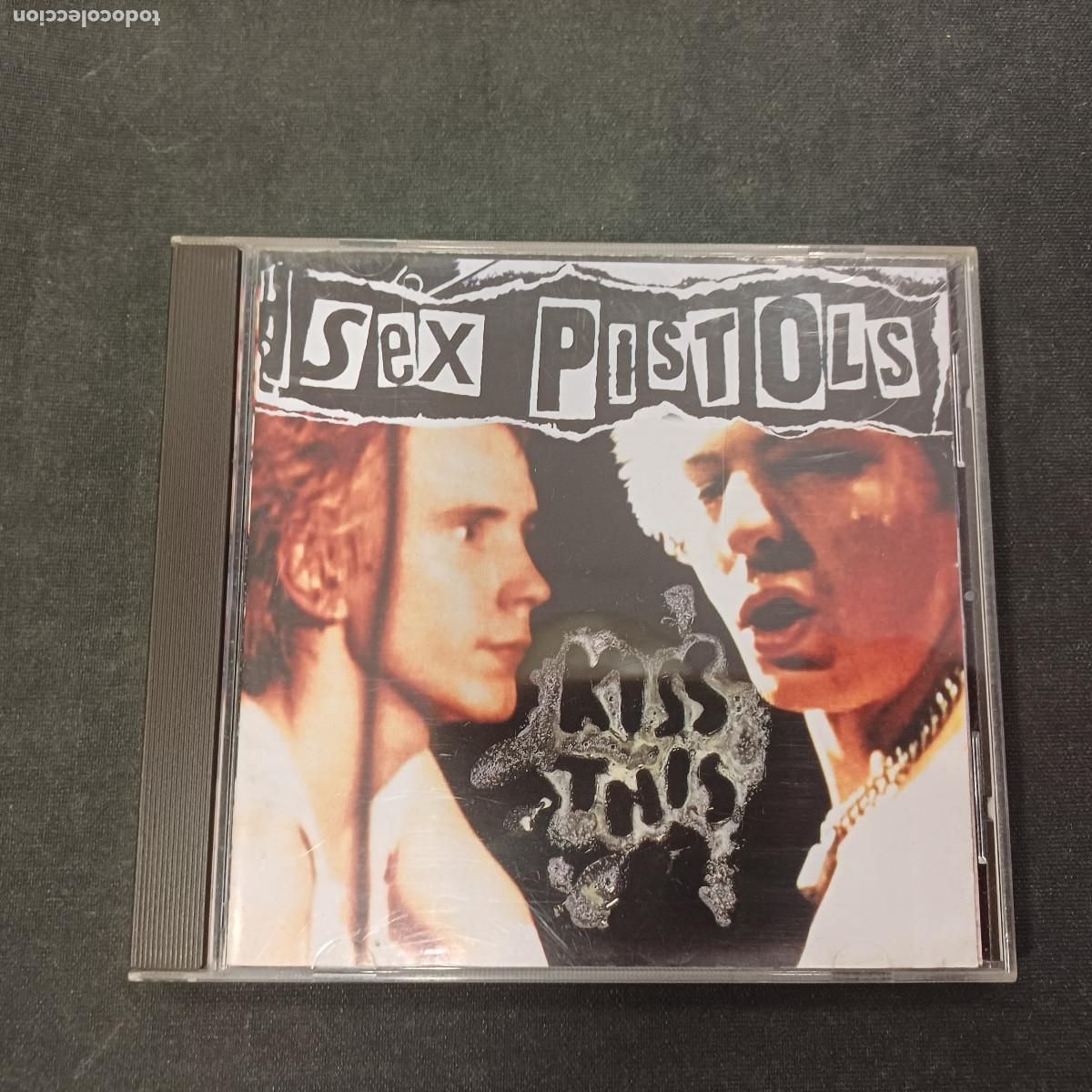 CDs de m&uacute;sica: SEX PISTOLS/KISS THIS/CD PUNK.