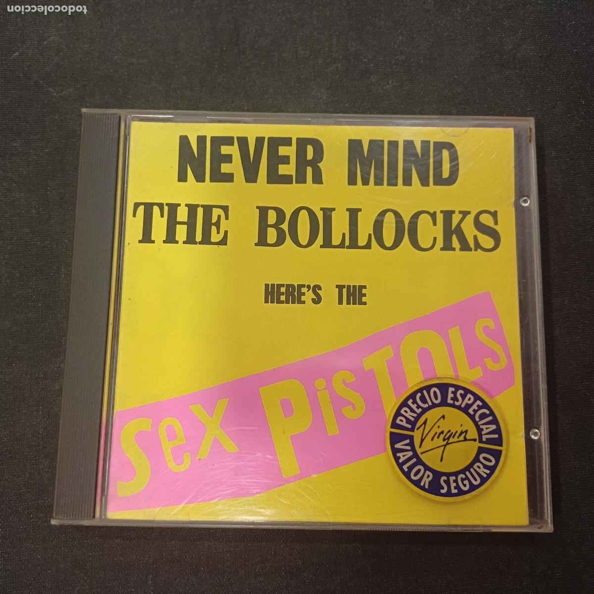 CDs de m&uacute;sica: SEX PISTOLS/NEVER MIND THE BOLLOCKS/CD PUNK.