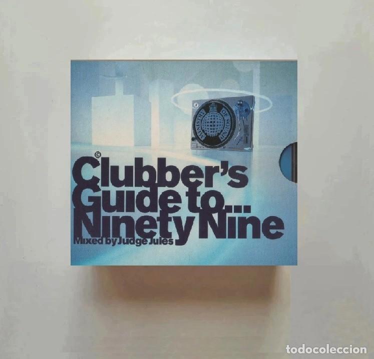 CDs de m&uacute;sica: [DOBLE CD]. CLUBBER'S GUIDE TO NINETY NINE. MIXED JUDGE JULES. ELECTRONICA. HOUSE. TRANCE.