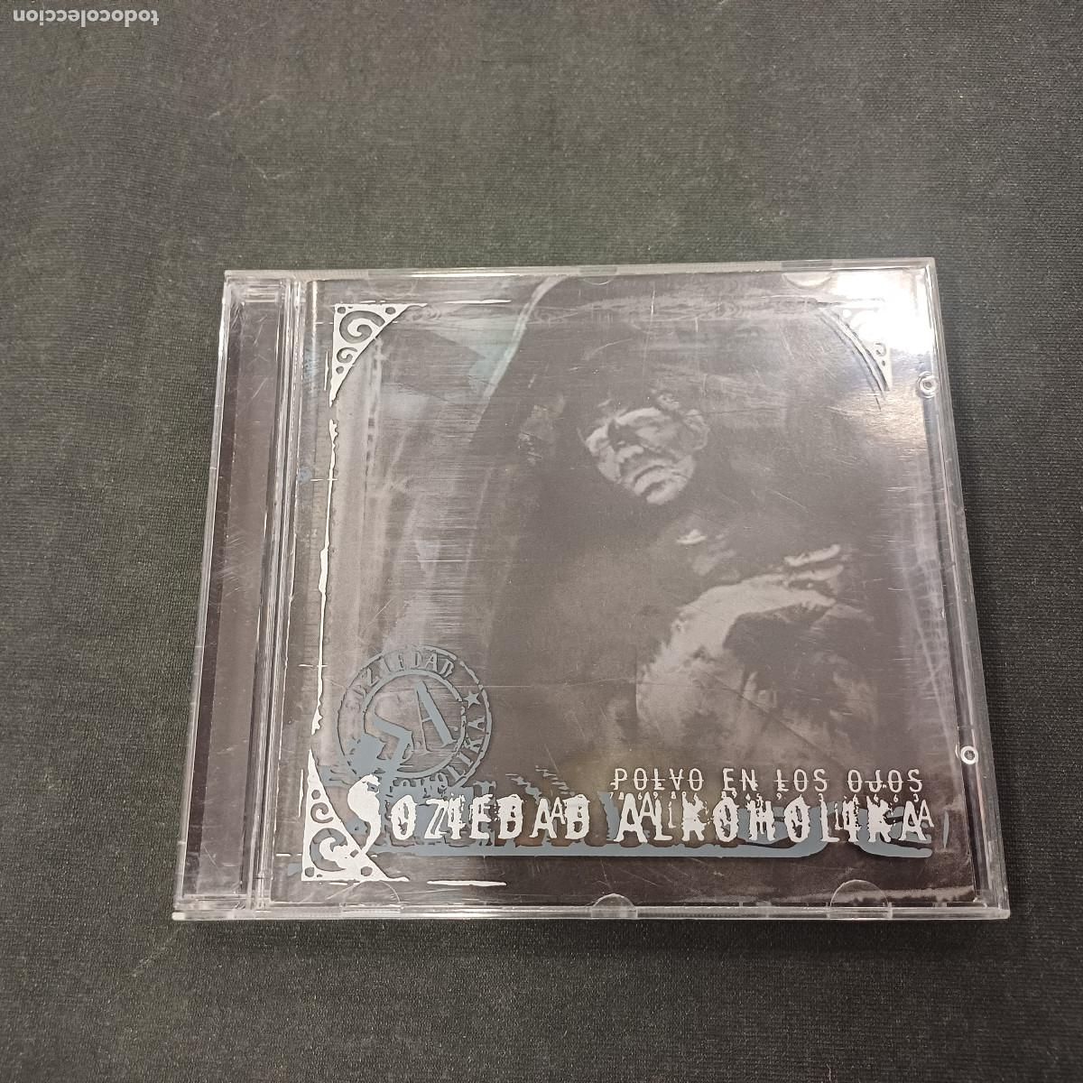 CDs de m&uacute;sica: SOCIEDAD ALKOHOLIKA/POLVO EN LOS OJOS/CD PUNK.