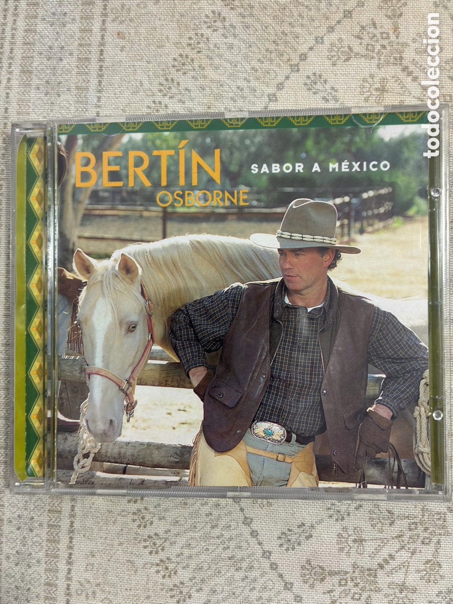CDs de m&uacute;sica: CD Bert&iacute;n osborne. Sabor a M&eacute;xico