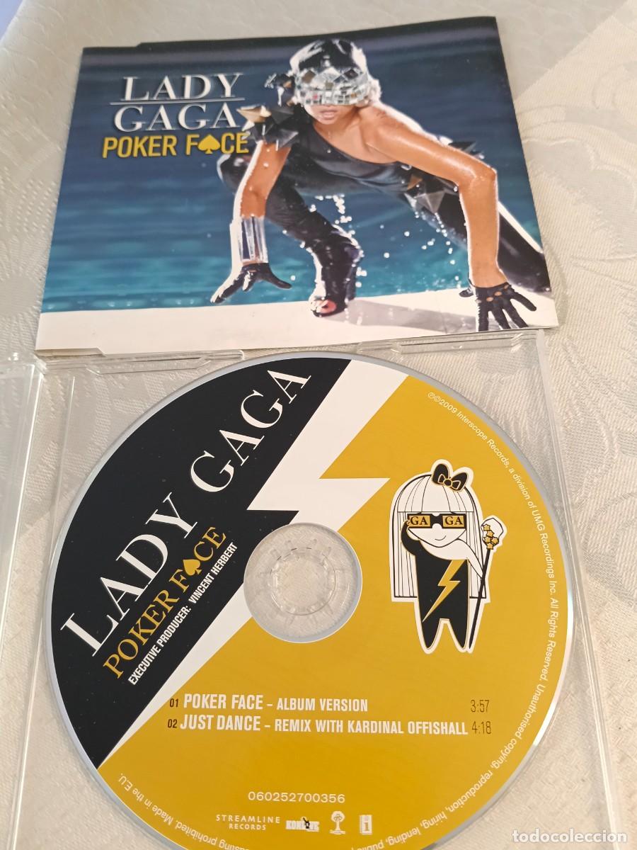 CDs de m&uacute;sica: RAR SINGLE CD. LADY GAGA. POKER FACE. 2 TRACKS