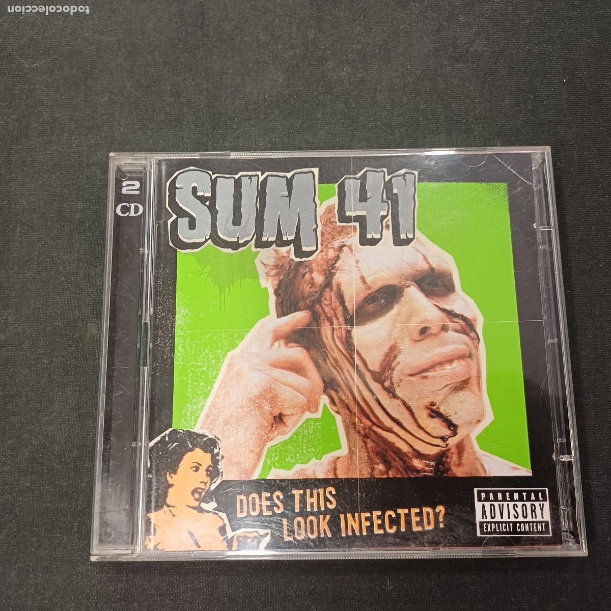 CDs de m&uacute;sica: SUM 41/DOES THIS LOOK INFECTED/CD 2 DISCOS PUNK.