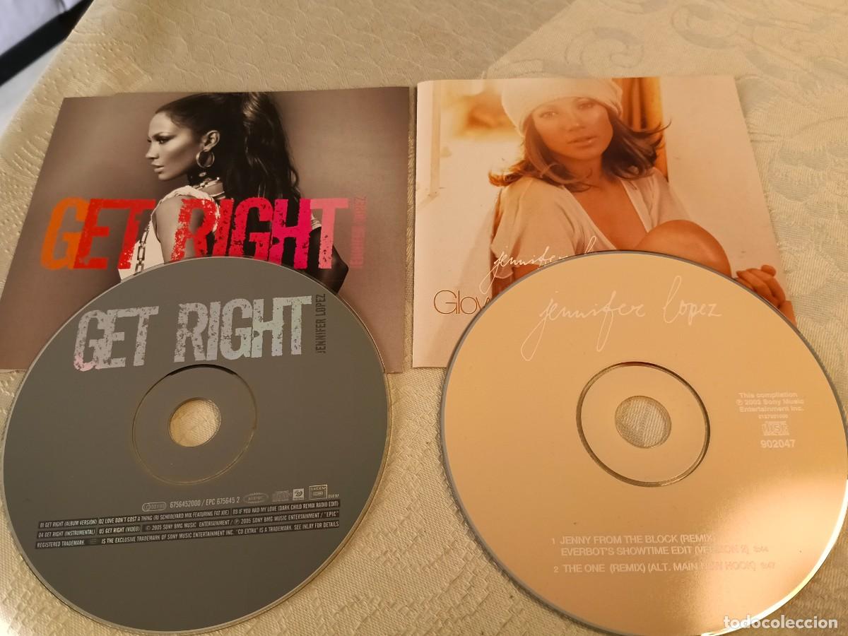 CDs de m&uacute;sica: RAR 2 SINGLES CD'S. JENNIFER LOPEZ.