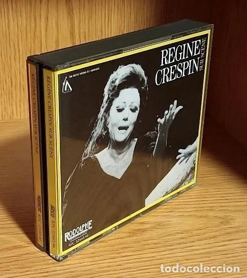 CDs de m&uacute;sica: [DOBLE CD SET BOX]. REGINE CRESPIN. OTELO. LAS BODAS DE FIGARO. TOSCA. CARMEN. OPERA.