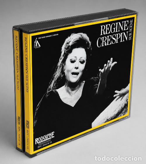 CDs de m&uacute;sica: [DOBLE CD SET BOX]. REGINE CRESPIN. OTELO. LAS BODAS DE FIGARO. TOSCA. CARMEN. OPERA.